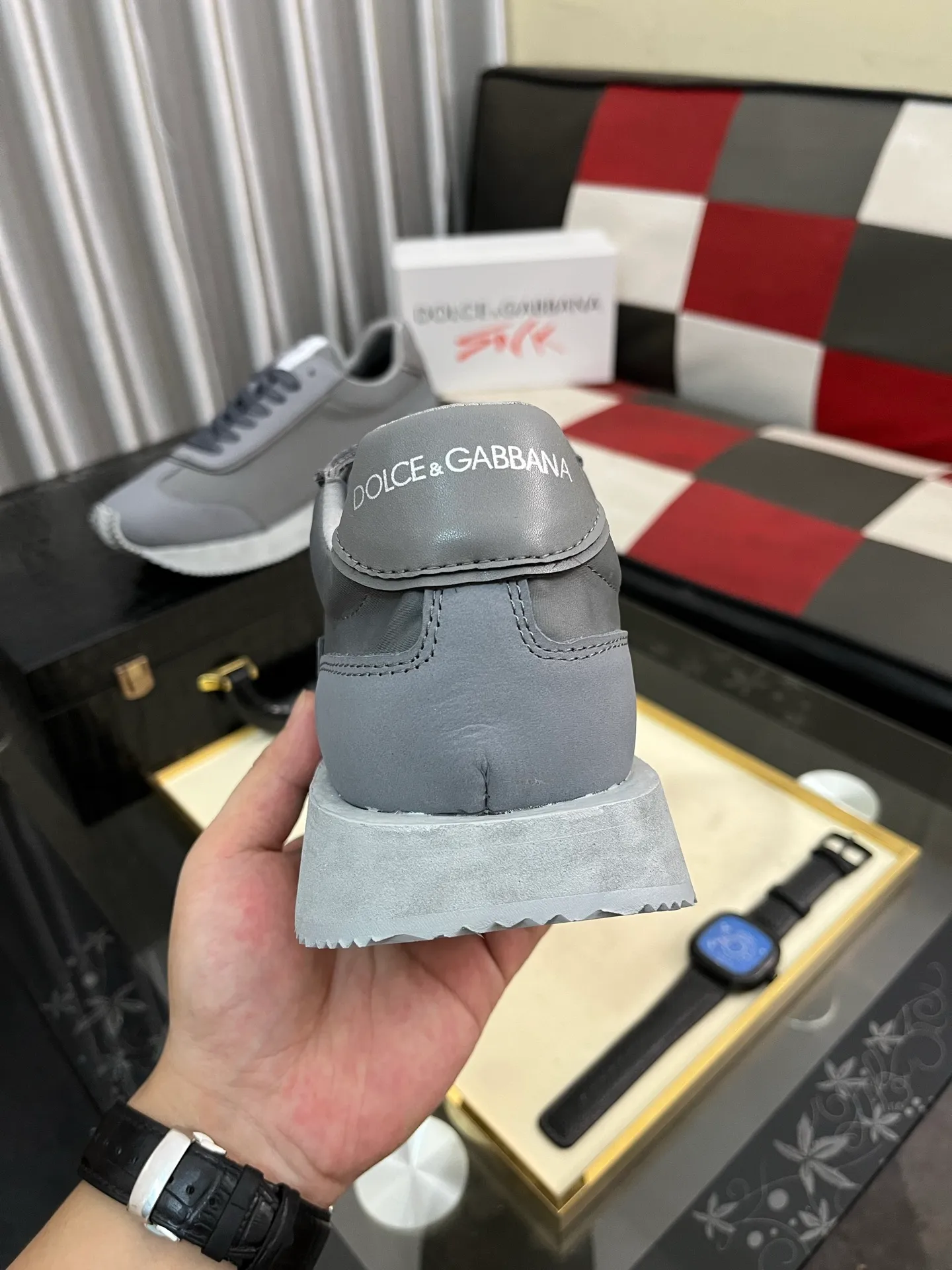 Men's shoes💰458⌚️⌚️【DG】Latest official website high-top casual, men's shoes original quality imported cowhide➕Yangli [Proud] In terms of materials and workmanship, it beats all versions on the market💕Highest quality shipments. Real photos, imported fabrics highlight the unique charm of the brand😘The shoelaces are also original custom-made👻Classic lace-up shoes, very comfortable on the feet, size 35-46
